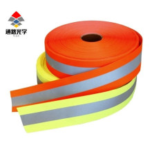 Fluorescent Yellow Silver Reflector Aramide Flame Retardant Fabric Tape